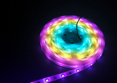 IP65 PVC RGB Flexible LED Strip High Brightness Smart LED Tape Strip Lights