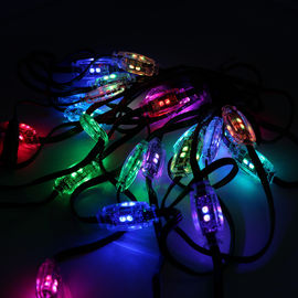 企業の広告RGBの小石ライト曇らされた球根RGB LEDの小石のひも