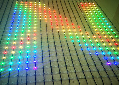 休日のでき事の使用LED網の網の豆電球スマートな制御網のひもライト